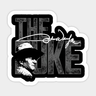 John Vintage Wayne Signature Sticker
